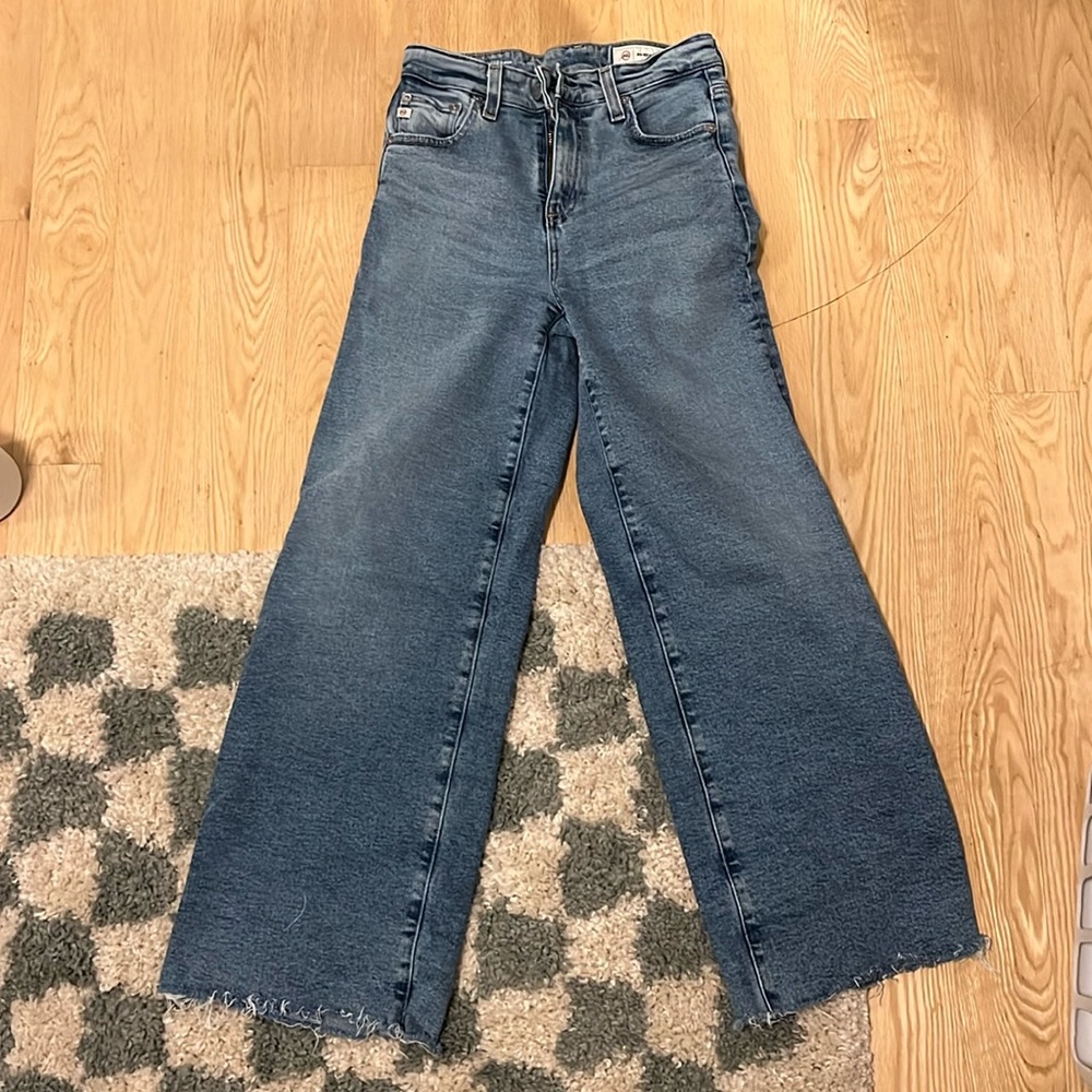 AG Saige Crop Wide Leg